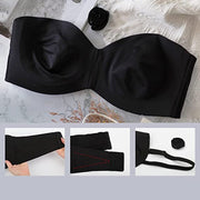 soutien-gorge bandeau convertible antidérapant à soutien complet