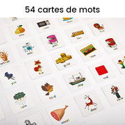 Jouets de jeu de lettres assortis