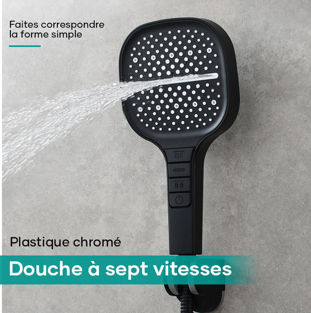 Pommeau de douche à 7 niveaux