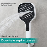 Pommeau de douche à 7 niveaux