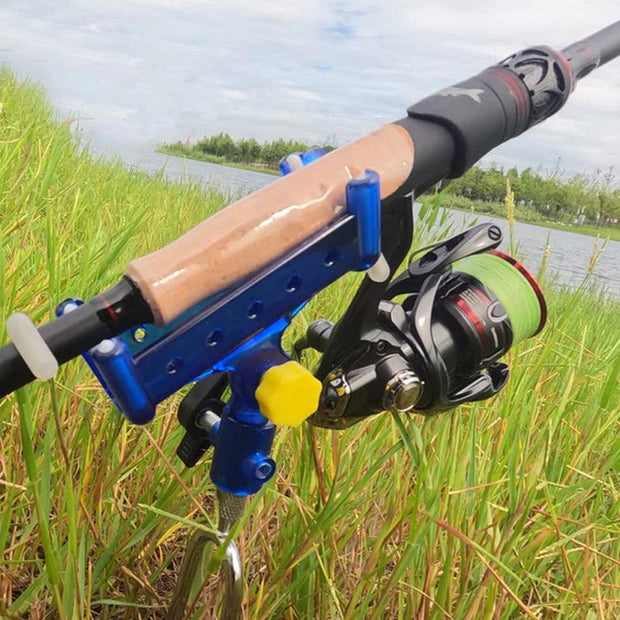 Support de Tourelle Auto-bloquante pour Canne à Pêche