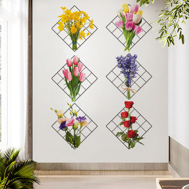 Sticker mural plante verte 3D