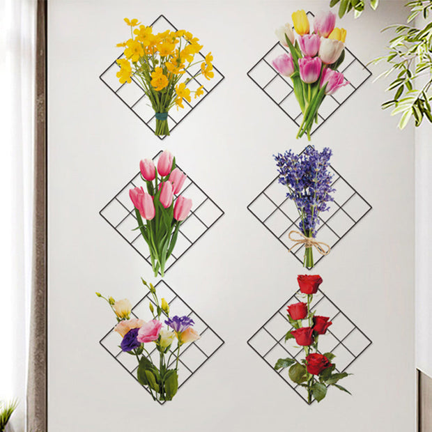 Sticker mural plante verte 3D