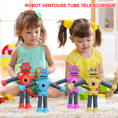 Robot ventouse tube télescopique