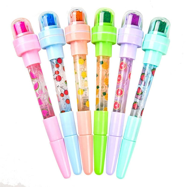 Stylo à bille soufflant magique pour enfants